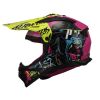 LS2 MX708 FAST II-06 GORILLA off-road helma matná fialová/H-V-žlutá vel.3XL